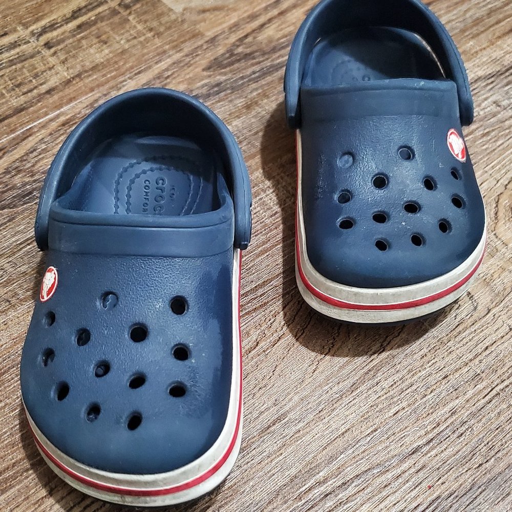 CROCS - Navy Blue - Toddler 7